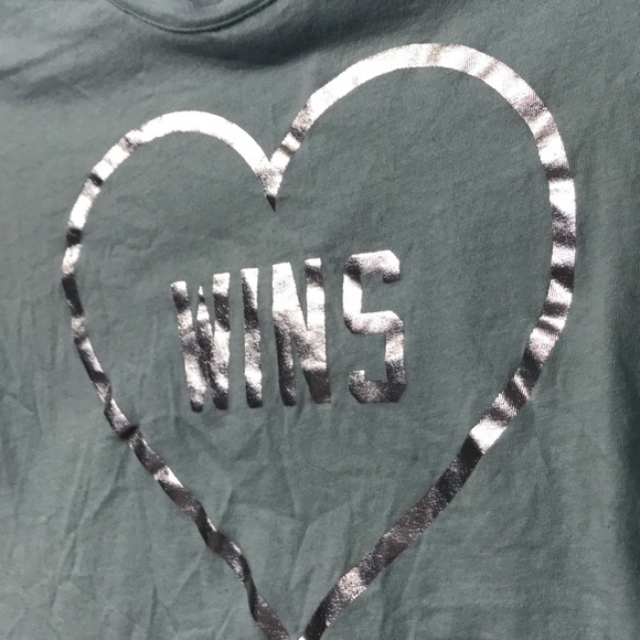 NWOT Teal Old Navy WINS Tee Sz XL 14 - Picture 3 of 4